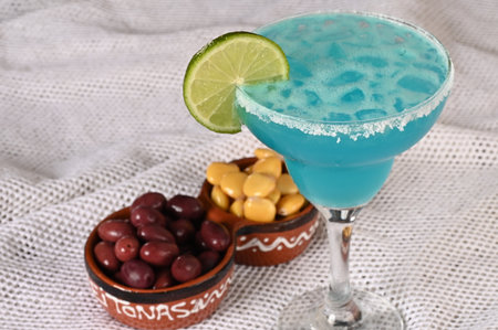 refreshing drink of italian soda and lemon mojito margherita green juice detox vegan saldavel drinkの写真素材