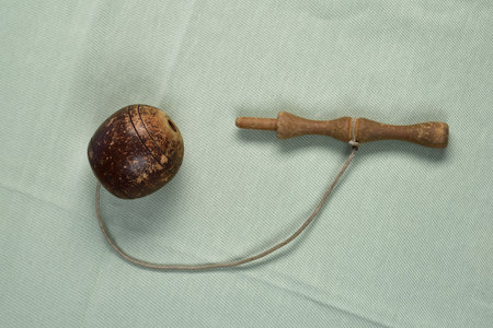 bilboque antique toy made of wood handmade vintage fun childhood image