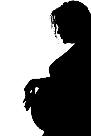 female body expression in silhouette dance movements fashion style vector image for mocup cutout woman dancingの写真素材