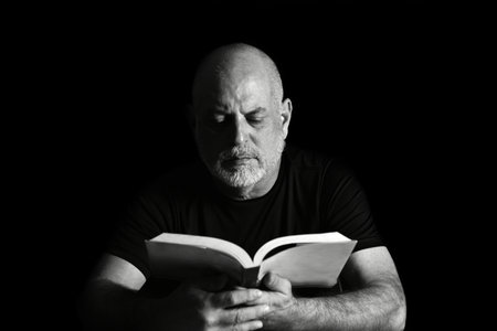 portraits face expression body movements modern man in black and white photo fine art silhouette...