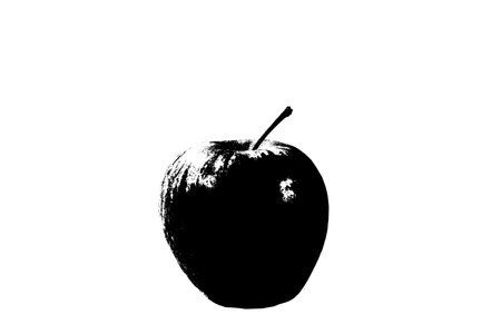 natural and healthy tropical fruit apples on the table on white texture backgroundの写真素材