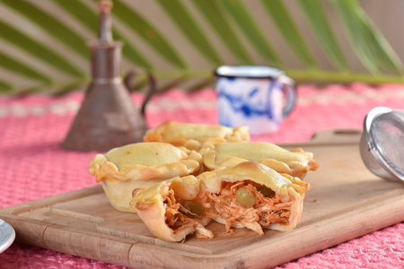 pie, little pie from GoiÃ¡s, typical Brazilian food