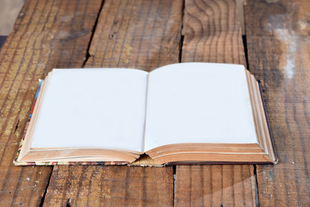 Used books, stacked literature, culture, old pages Open book with embossed pages. The power of...