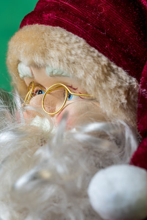Santa Claus Christmas Close Upの写真素材