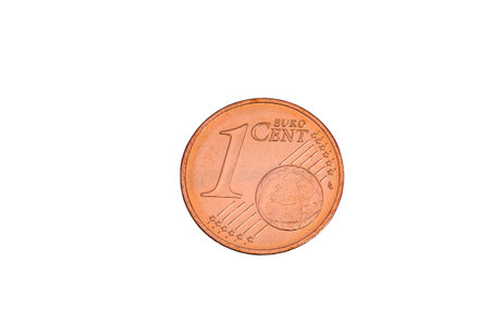 one cent coin freeの写真素材