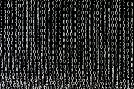 lots of little chains perfectly as backroundの写真素材