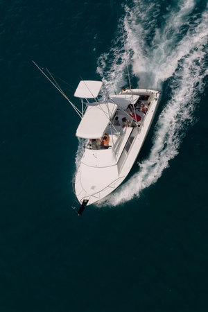      Sport fishing boat                          