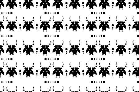 Ethno Seamless Patternのイラスト素材