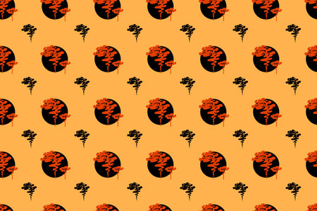 Seamless China Backgroundのイラスト素材