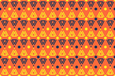 Retro Memphis Backgroundのイラスト素材