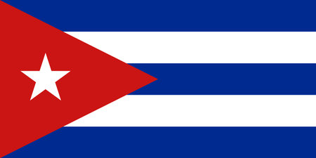 Cuba National Flagのイラスト素材