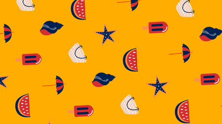 Hand Drawn Doodle Backgroundの写真素材