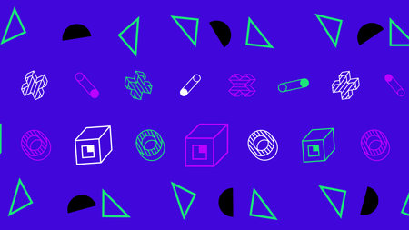 Color Random Seamless Pattern Backgroundの写真素材