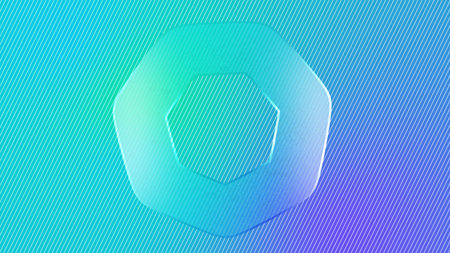 Neon Gradient Abstract Background