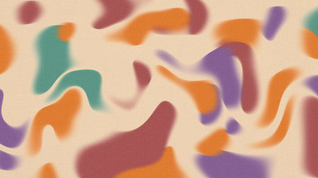 Colorful Swirls Backgroundの写真素材