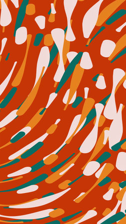 Seamless Round Colorful Background
