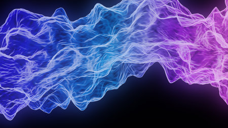 Abstract 3D render - Colorful, abstract 3D layout design for banners, flyers, posters and moreの写真素材