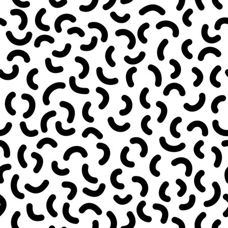 Retro 80s pattern seamless tileのイラスト素材