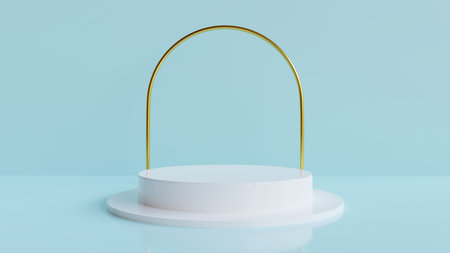 Minimal 3D renderedの写真素材