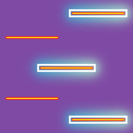 Trendy halftone straight line background. Pattern with diagonal lines, halftone stripes. Metaverse and futuristic design. Vibrant neon colors, red, white and purple gradient backgrの写真素材
