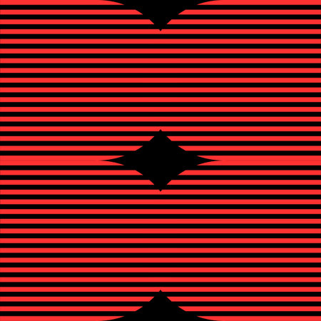 Seamless pattern with black and red stripes.の写真素材