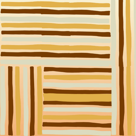 Yellow and brown stripes backgroundの写真素材