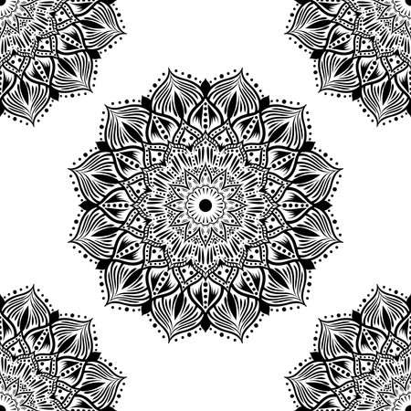 Mandala vector designのイラスト素材
