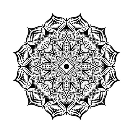 Mandala vector designのイラスト素材