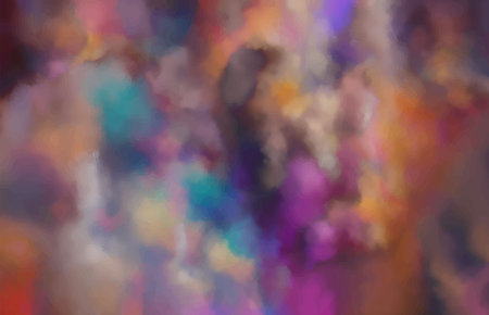 Colorful watercolor background, abstract colors, free stock vectorのイラスト素材