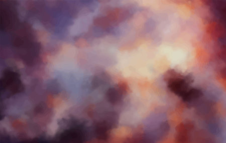 Colorful watercolor background, abstract colors, free stock vectorのイラスト素材