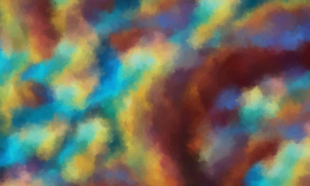 Colorful watercolor background, abstract colors, free stock vectorのイラスト素材