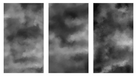 Set colorful watercolor background, abstract colors, free stock vectorのイラスト素材