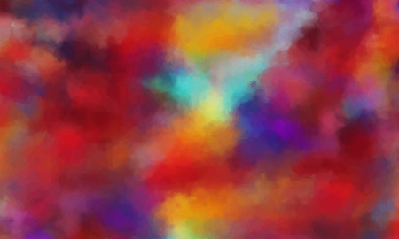 Colorful watercolor background, abstract colors, free stock vectorのイラスト素材