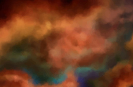 Colorful watercolor background, abstract colors, free stock vectorのイラスト素材