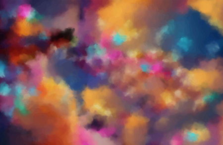 Colorful watercolor background, abstract colors, free stock vectorのイラスト素材