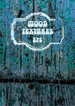 old wooden texture with peeling paintの写真素材