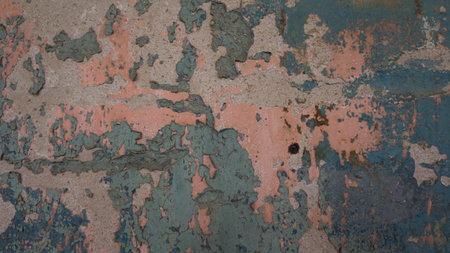 Grunge wall of the old house. Textured backgroundの写真素材
