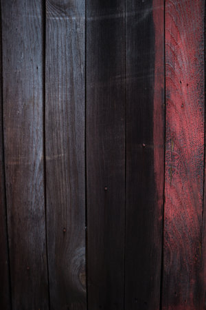 old wood fenceの写真素材