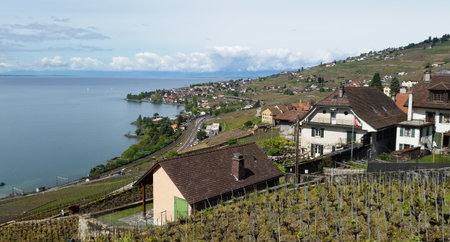 The swiss villageの写真素材