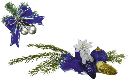 Here you can see Christmas decorationの写真素材