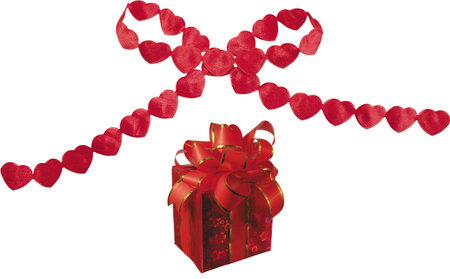 Here you can see Christmas And Wedding decorationの写真素材