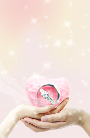 Here you can see a pictuer about Valentine Dayの写真素材