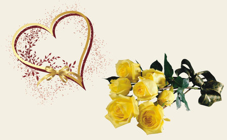 Here you can see a pictuer about Valentine Dayの写真素材