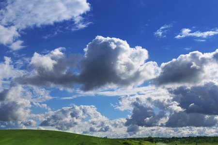 Summer landscapeの写真素材