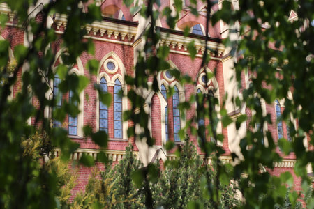 Catholic Church Facade