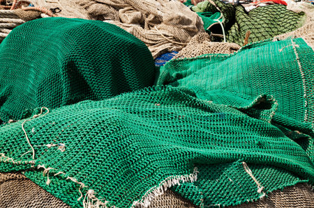 Various tools of professional fishermenの写真素材