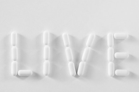 Formed by living Word pillsの写真素材