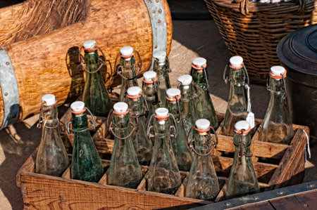 Traditional market of antiques and historicalの写真素材