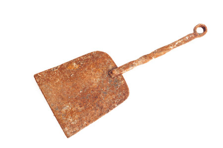 Serie old tools isolated on light backgroundの写真素材