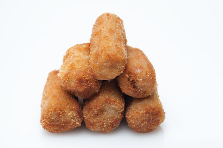 Artisans croquettes typical of Spain